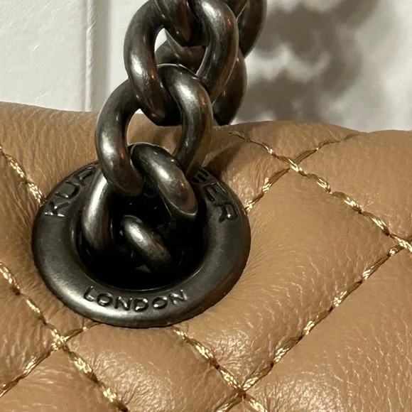 Kurt Geiger London mini Brixton Lock Leather Bag - Picture 12 of 15